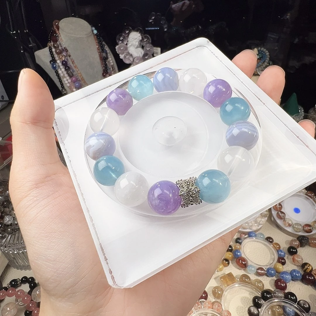 非金属海蓝 紫玉 蓝纹 白幽灵