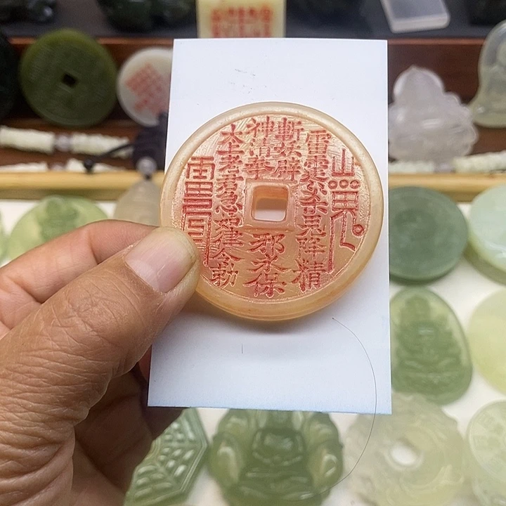 鑫****蛇纹石玉合金颈饰