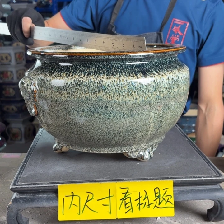 一风堂石湾花盆 内21*14