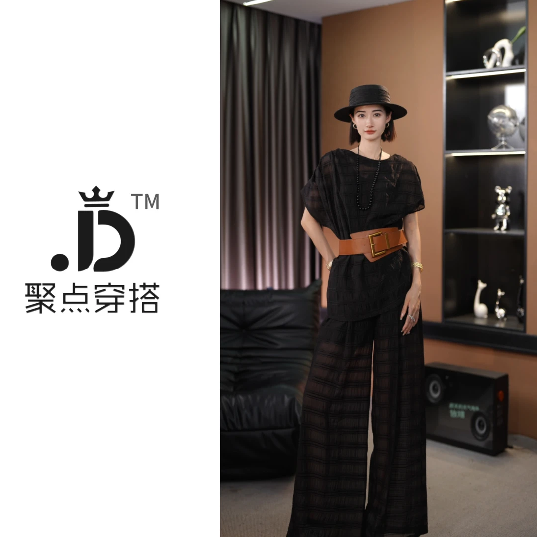 JUDIAN-【简约典雅】褶皱感艺术文艺朦胧肌理感四件套装8jd33668