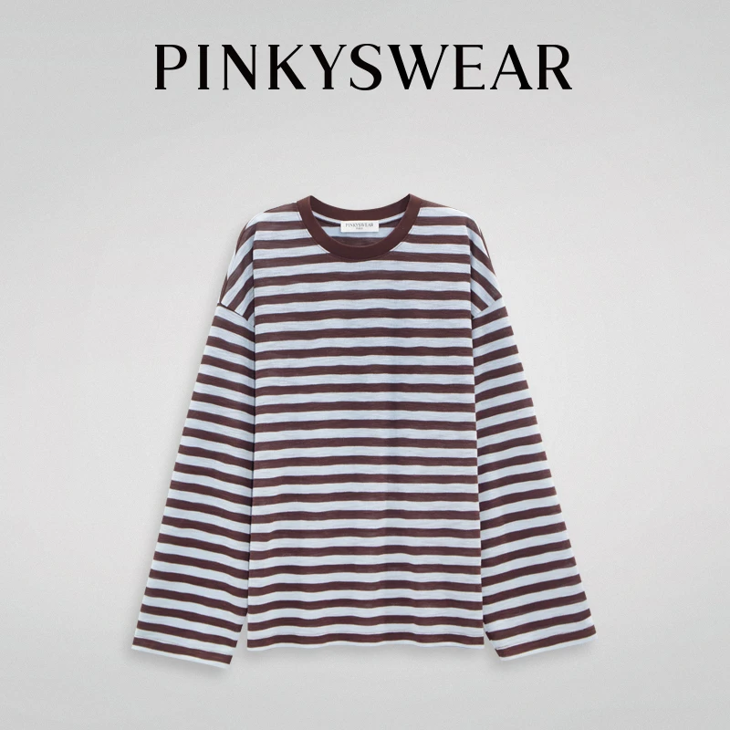 【画界】ROW同款【海魂T】春夏秋三季可穿条纹打底t休闲套头时尚经典