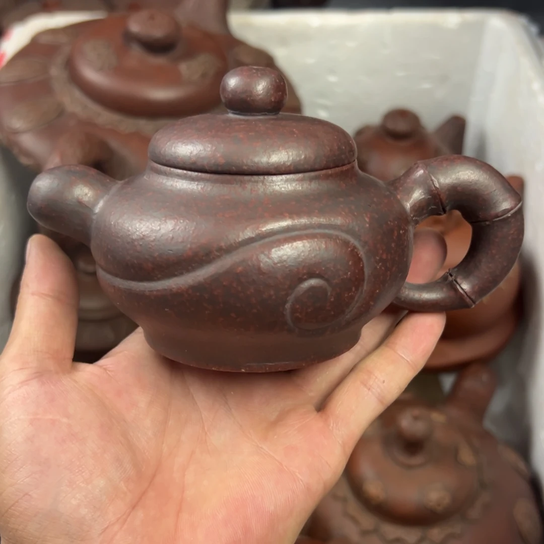 茶壶紫砂宜兴原矿紫砂壶240毫升容量