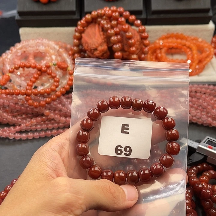 南红玛瑙未镶嵌多样性发货默认微瑕称重10