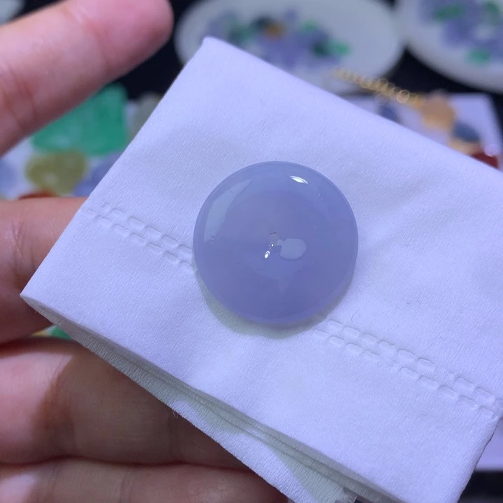蹦***茄定制翡翠未镶嵌翡翠