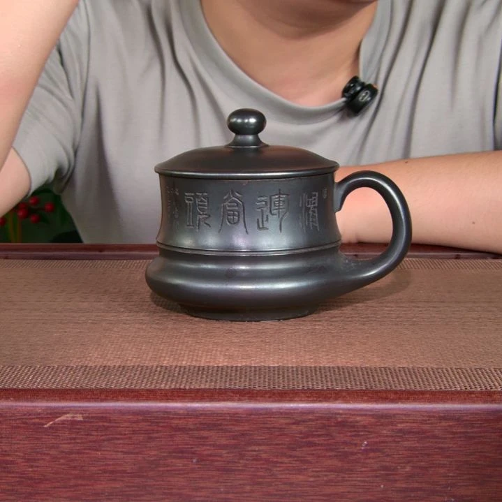 茶杯紫砂高货放漏