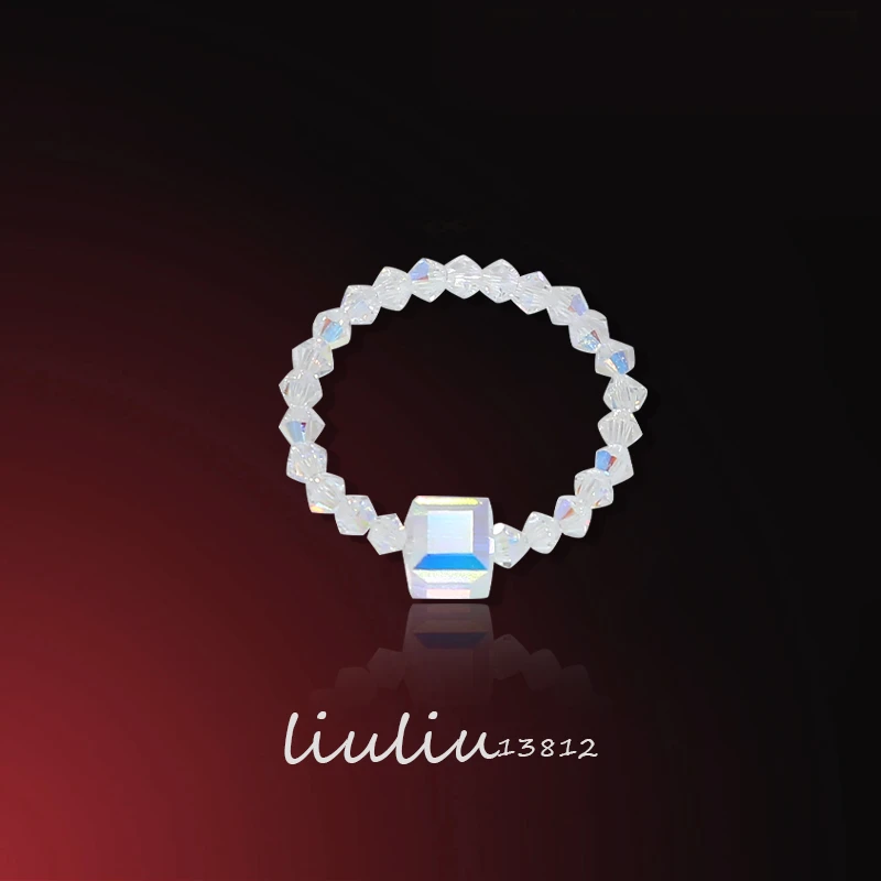 Bawarren 奥❤ 13812-【方糖】轻奢时尚百搭戒指