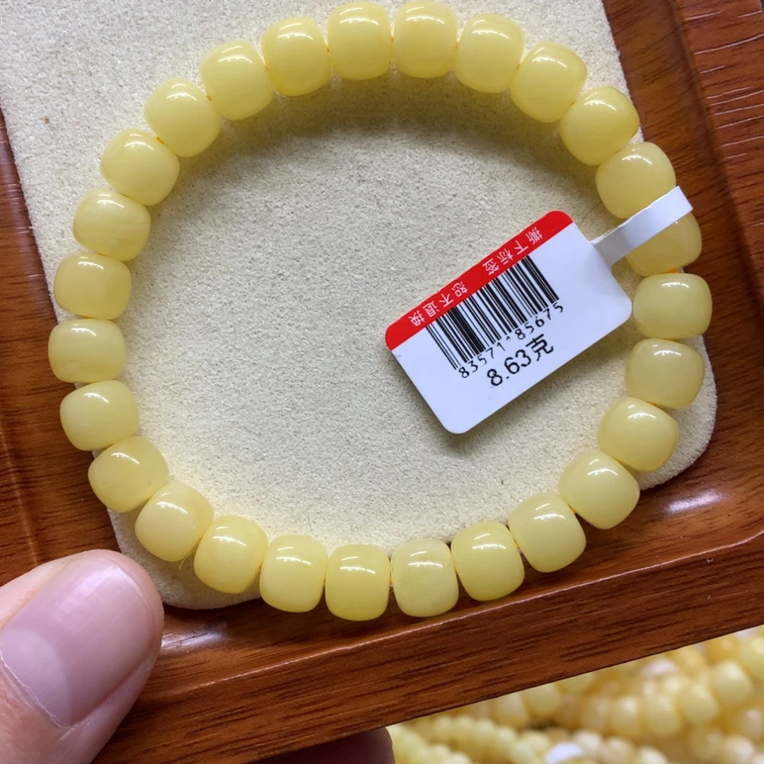 蜜蜡未镶嵌手链蜜蜡