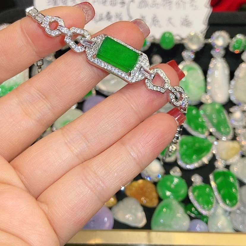 【闪购商品】未镶嵌手链翡翠天然翡翠