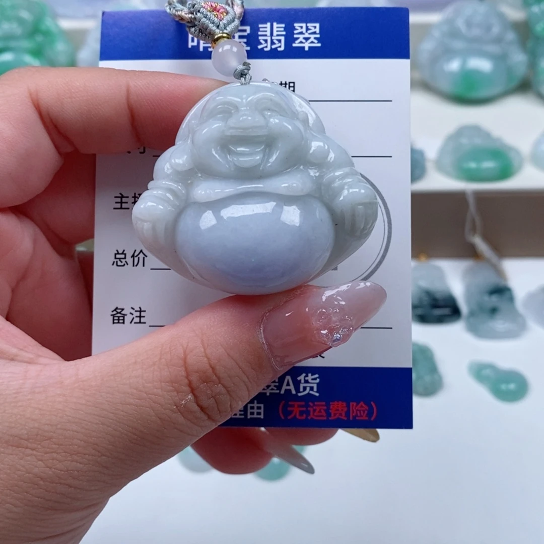 颈饰未镶嵌翡翠天然翡翠