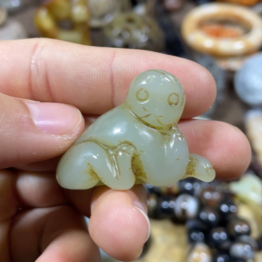 和田玉吊坠(不含链)未镶嵌