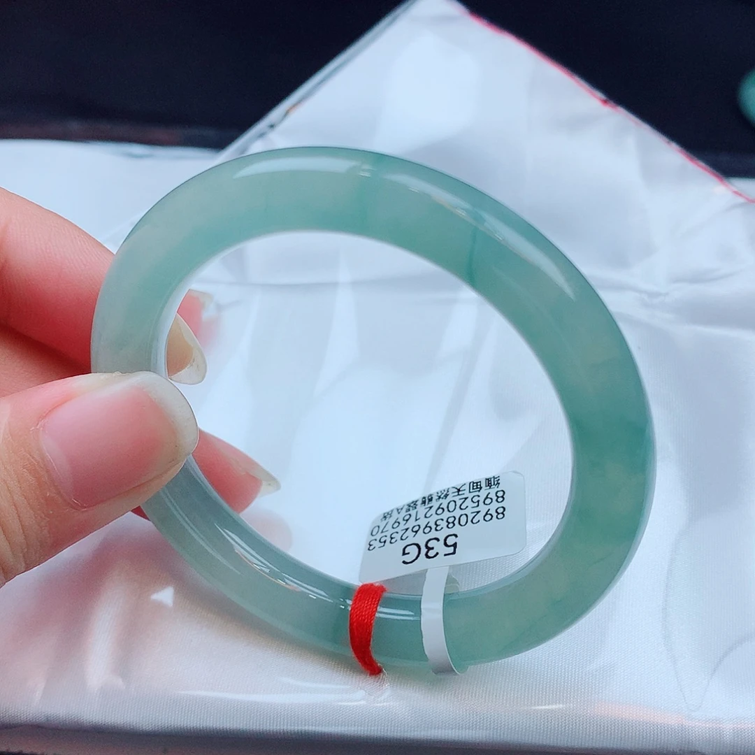翡翠未镶嵌手镯天然缅甸翡翠A货手镯