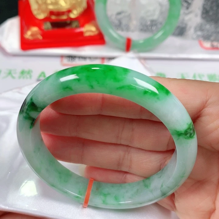 未镶嵌手镯翡翠  编号DH1102 正圈56-57