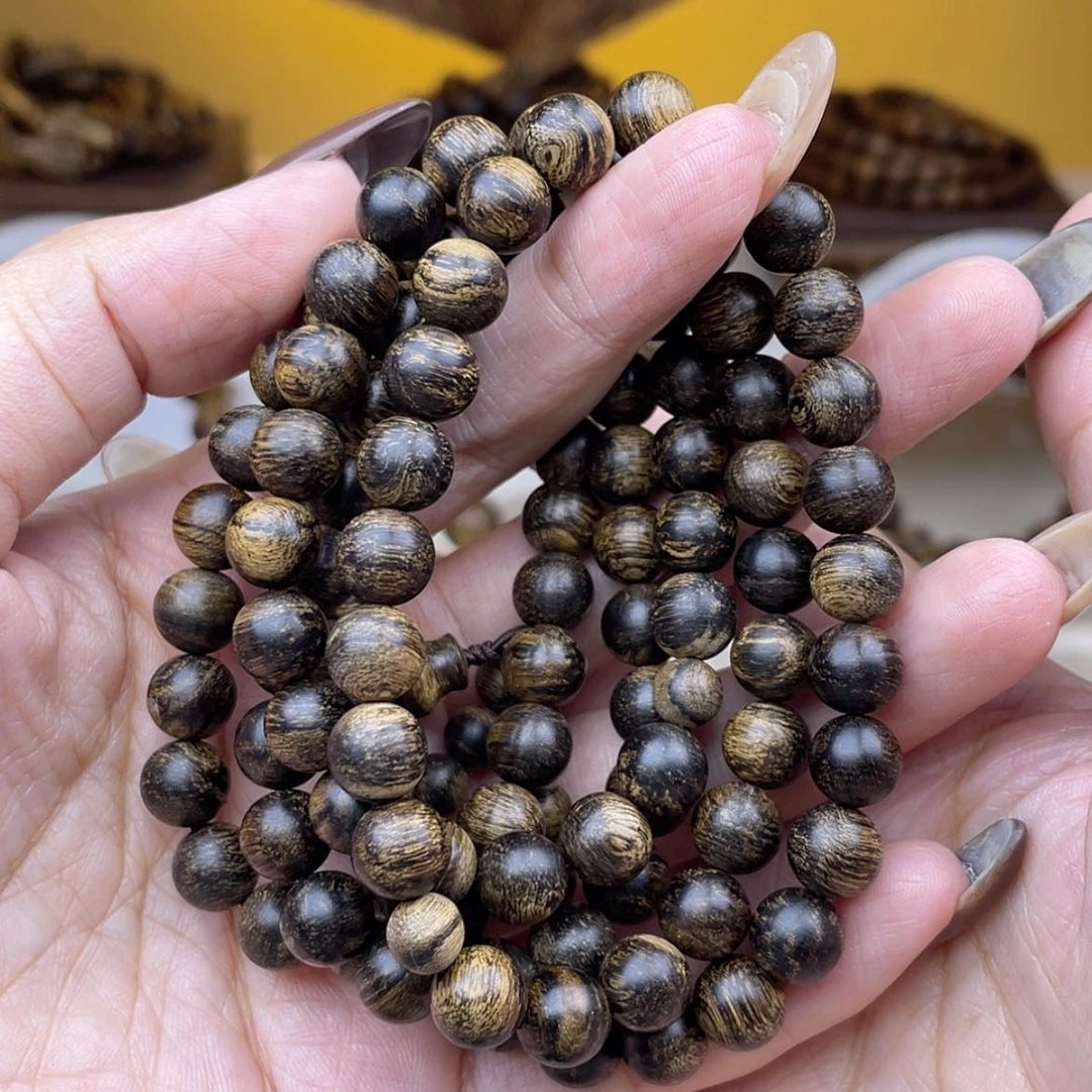 【闪购商品】沉香手串佳****2芽庄白棋楠瘤疤