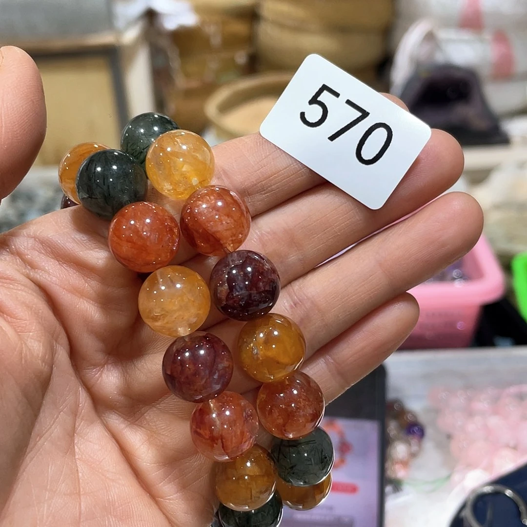 水晶手串13m m未镶嵌多样性发一条j h 629