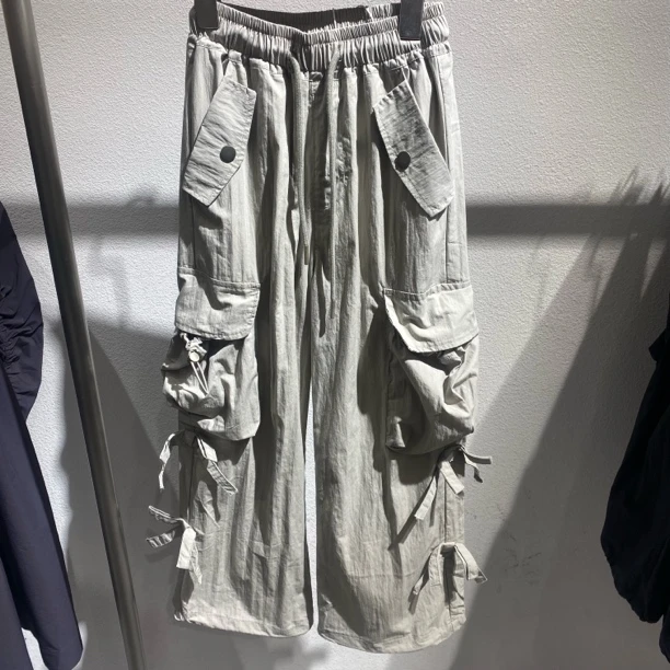 8131儿童蝴蝶结工装裤