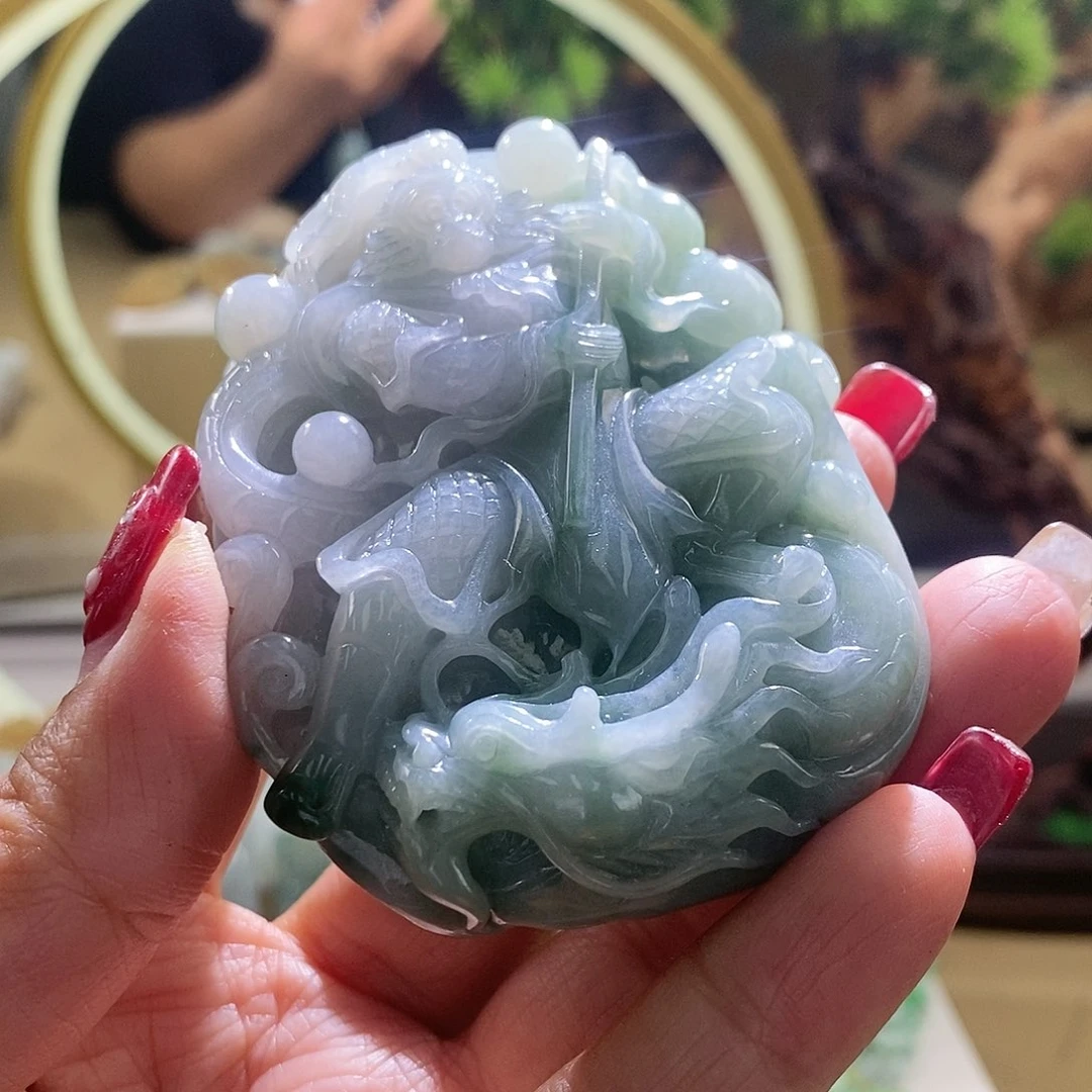 【闪购商品】翡翠颈饰未镶嵌大圣
