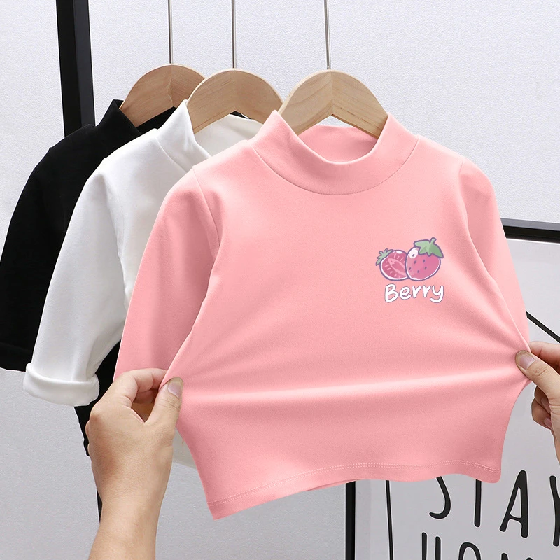 儿童德绒打底衫2025新款秋冬保暖长袖T恤中大童洋气百搭潮流爆款