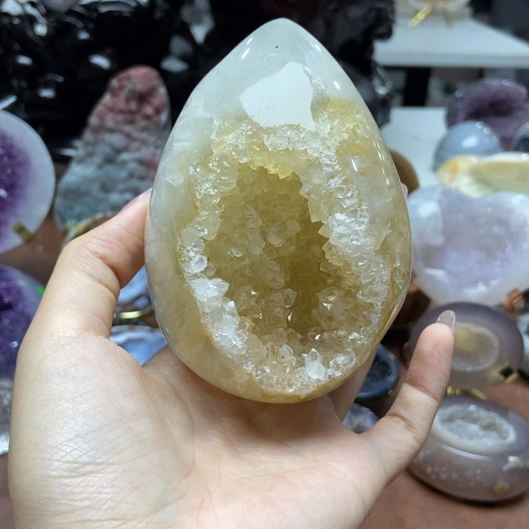 紫晶摆件未镶嵌水晶