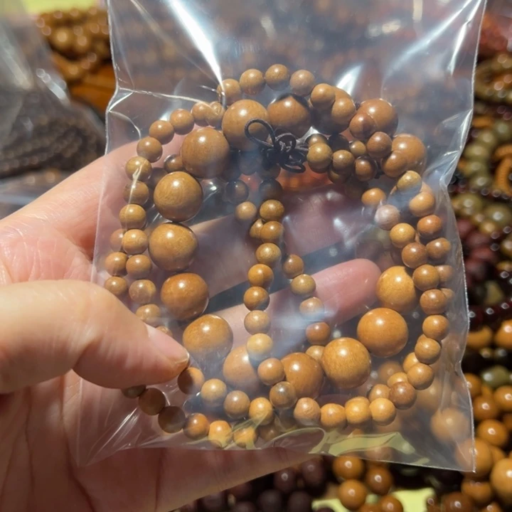 桃木无事牌2条手串
