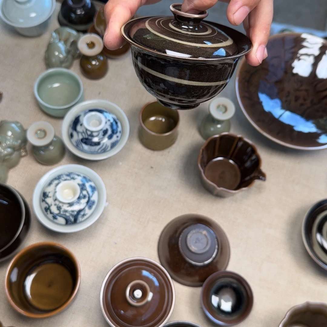 秋***风茶盏白丁瓷坊作品