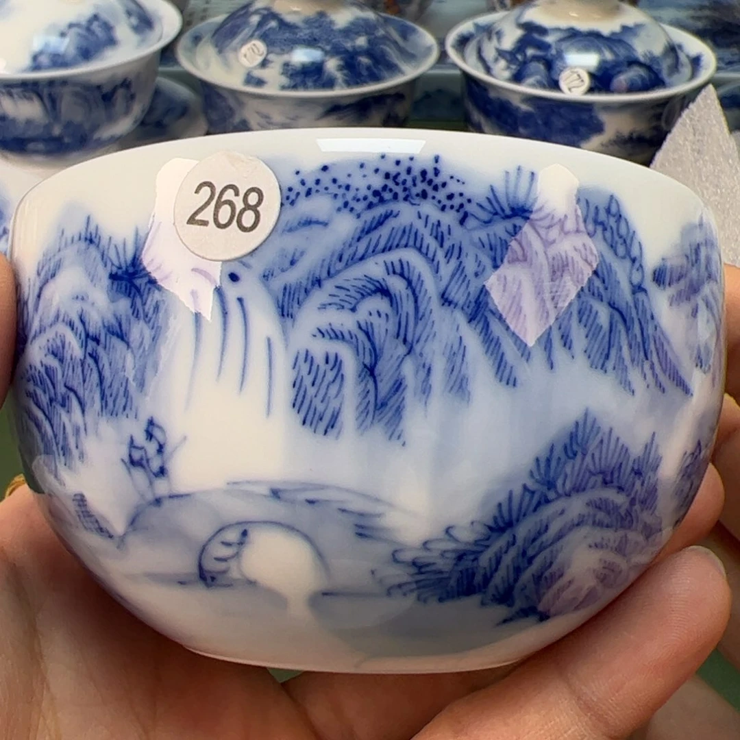 木木景德镇纯手绘茶具268