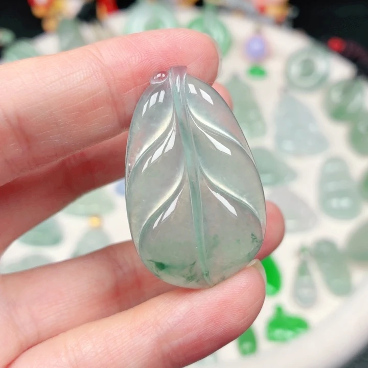 颈饰未镶嵌翡翠缅甸天然A货翡翠