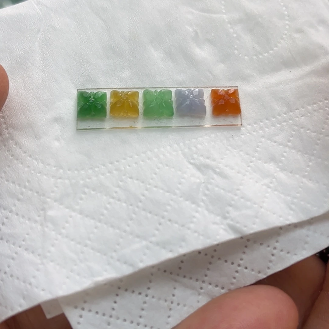 未镶嵌定制翡翠幸运草