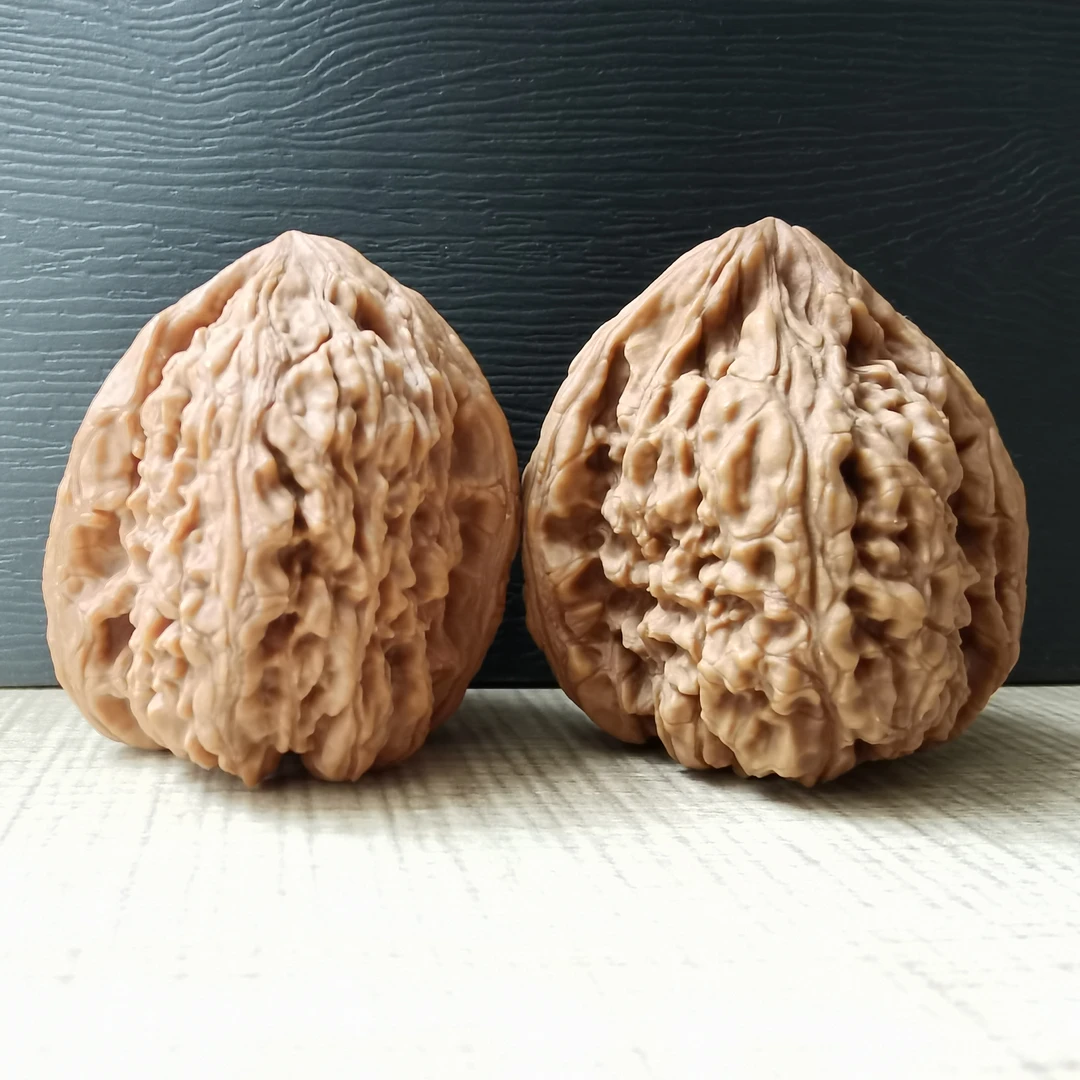 M25131文玩核桃涿鹿涞水野山生老树果37mm南疆石牛角，全品无修。