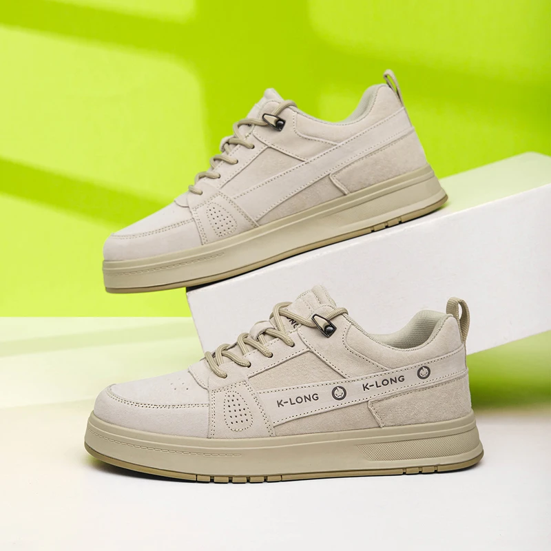 康龙鞋子男款2025秋季百搭时尚韩版休闲鞋潮流男款百搭板鞋学生