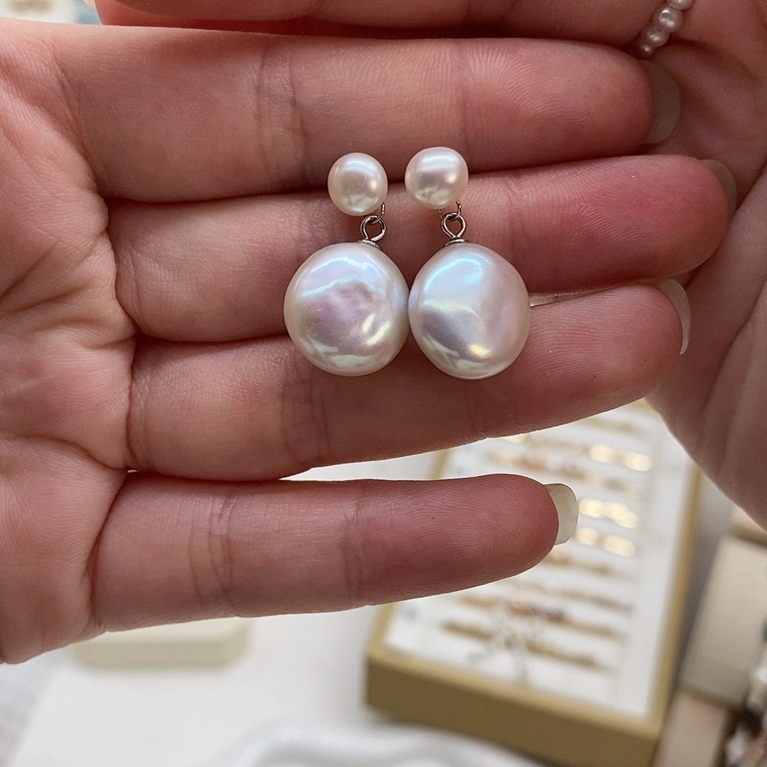 淡水珍珠手绳银S925镶嵌