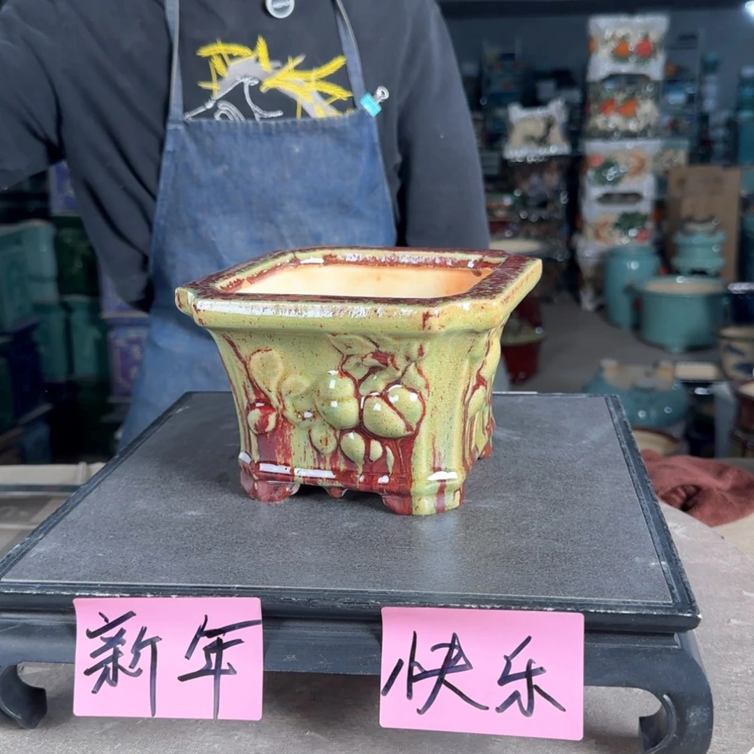 一风堂石湾花盆。