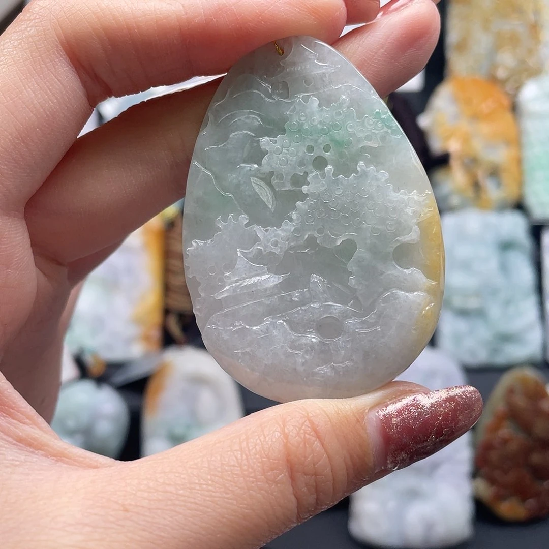 翡翠吊坠(不含链)未镶嵌