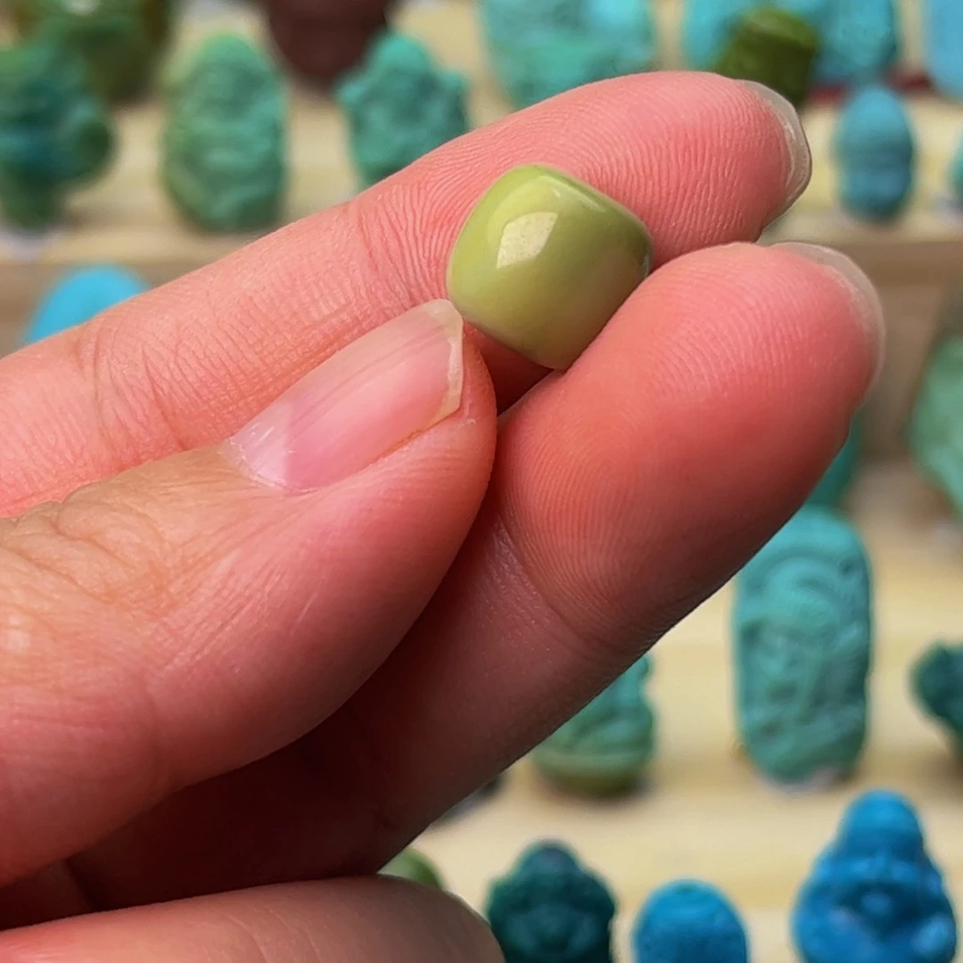 未镶嵌绿松石珠珠