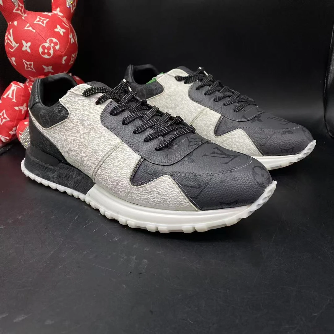 95新 LouisVuitton/路易威登 【AO特惠】39欧码三色老花运动鞋wt139