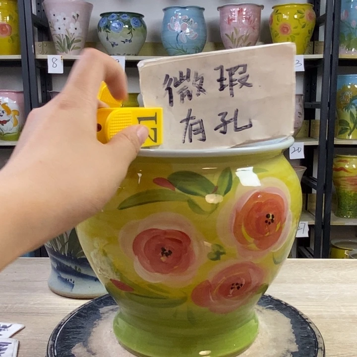 景德镇高温陶瓷花盆