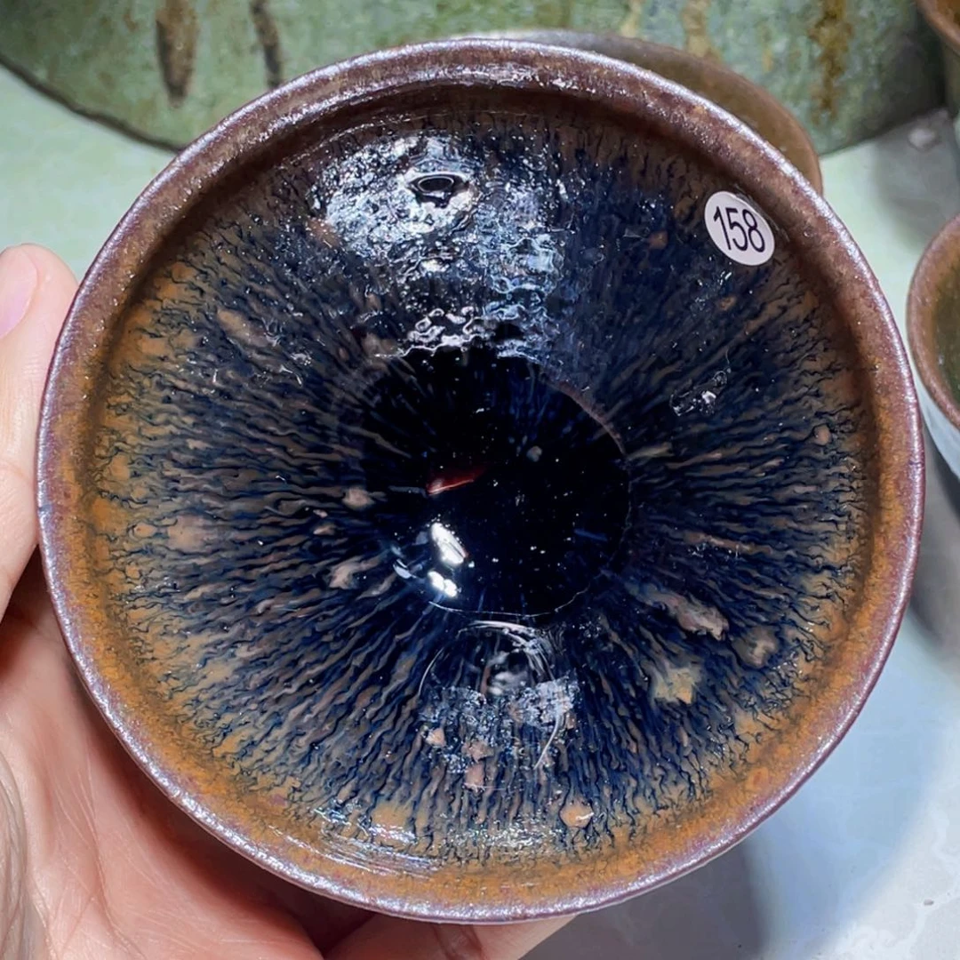 茶盏龙窑柴烧建盏158