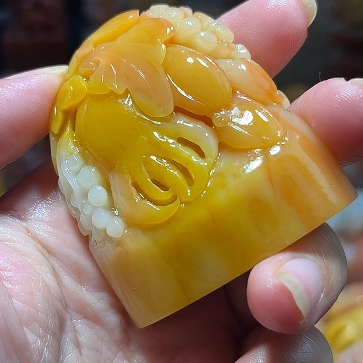 老挝石老挝保利石印章
