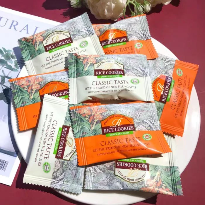 汇佳巧米脆片蛋黄味海苔味膨化食品结婚庆喜饼休闲零食茶点心小吃