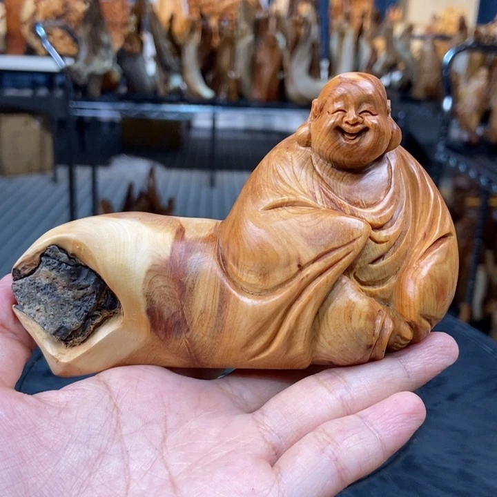 柏木（崖柏）手把件