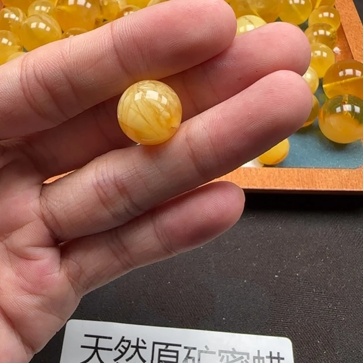 蜜蜡未镶嵌珠宝奇石天然53