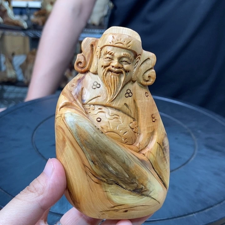 柏木（崖柏）手把件