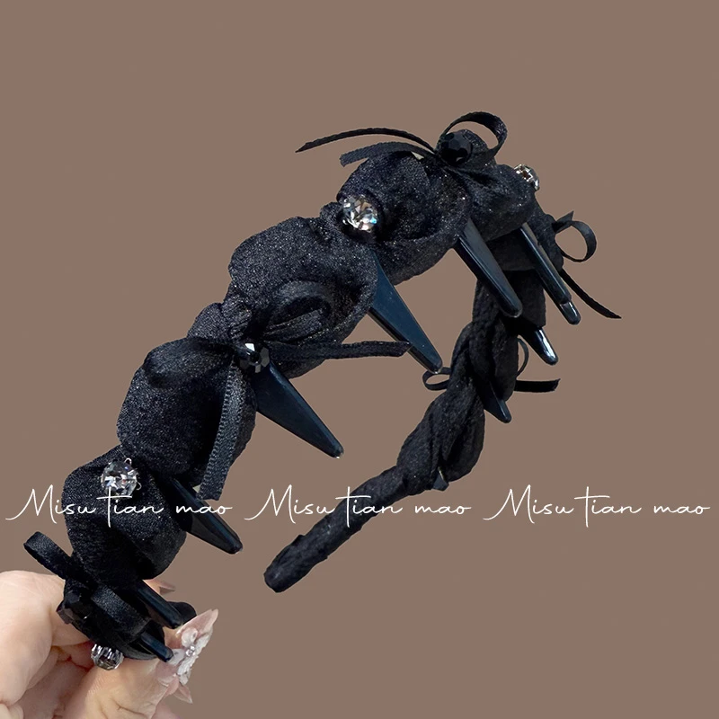 发箍女2025新款高颅顶压发头箍日常外戴高级感轻奢成人气质发饰