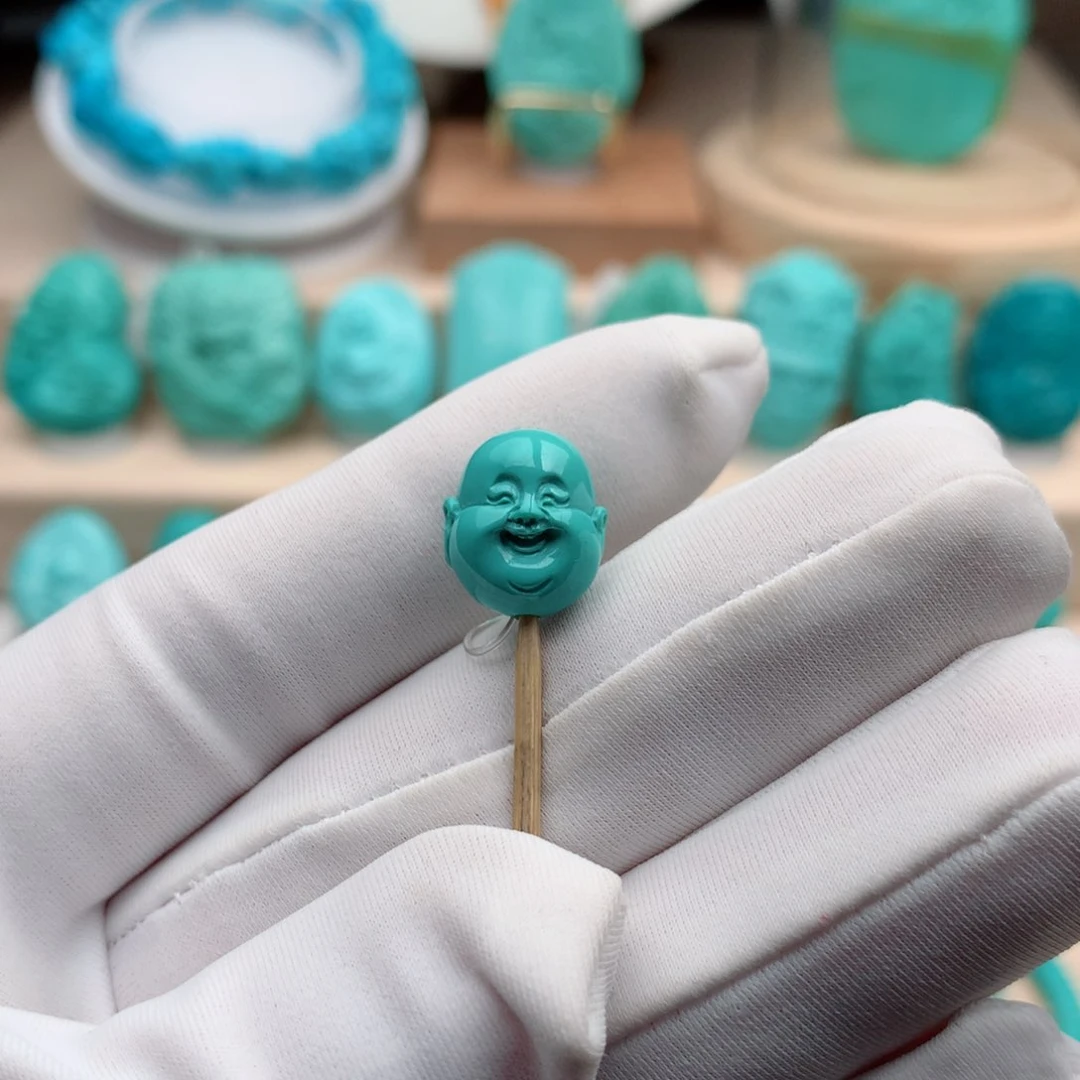 绿松石珠宝奇石未镶嵌