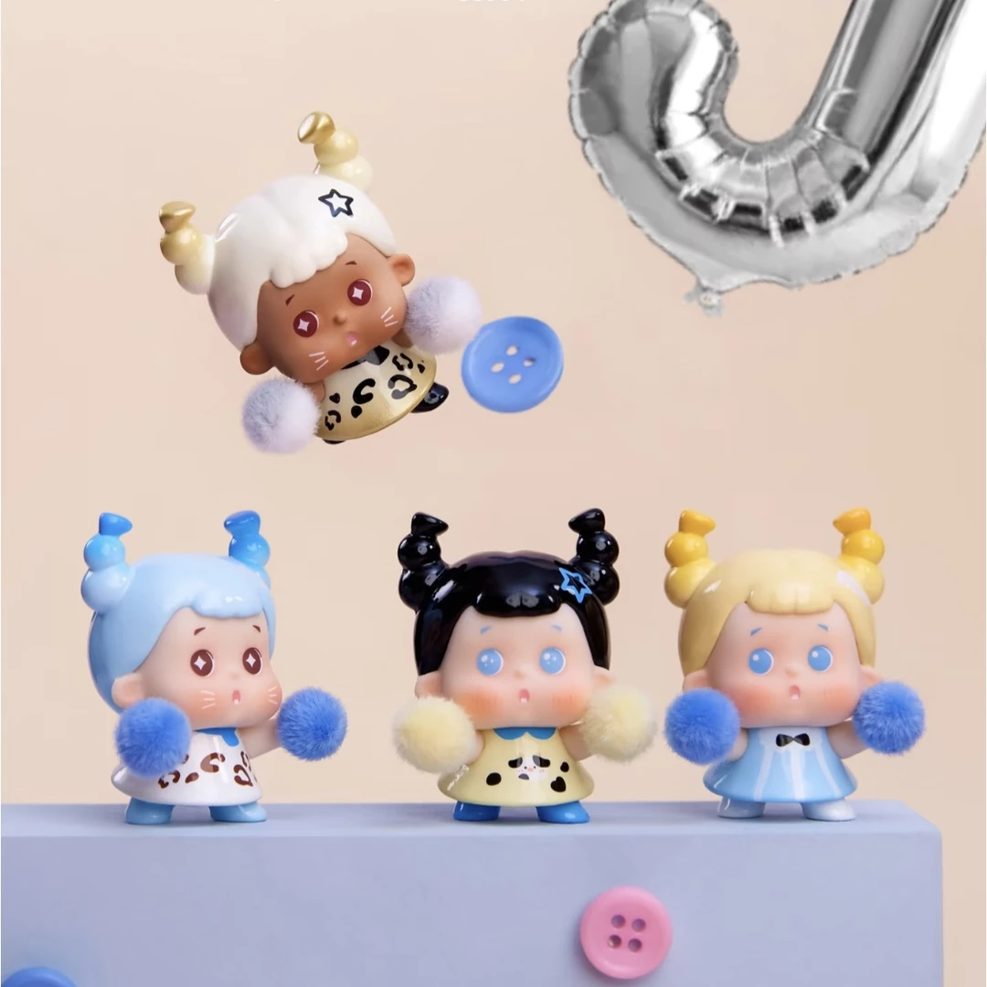 【代拆】新品JOJOY啦啦队系列潮玩萌粒盲袋节日礼物