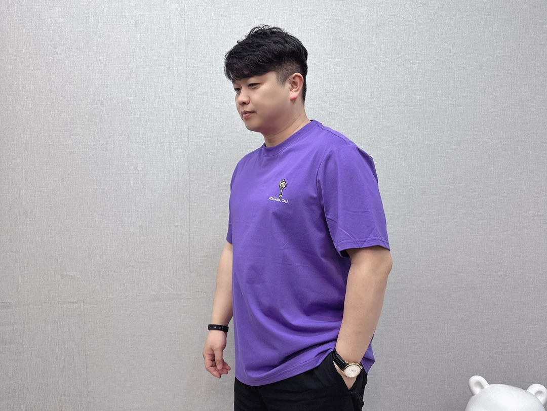 【李宁1号面料】T2037李宁1号超软休闲百搭夏季潮流宽松弹力半袖