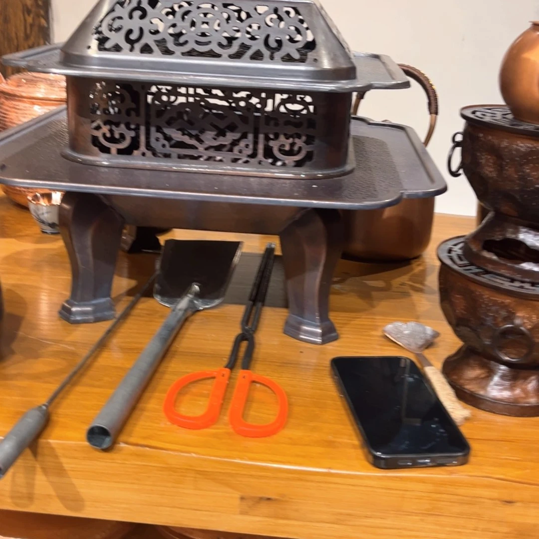 凯**驰长乐宫观火炉手工锻打工艺