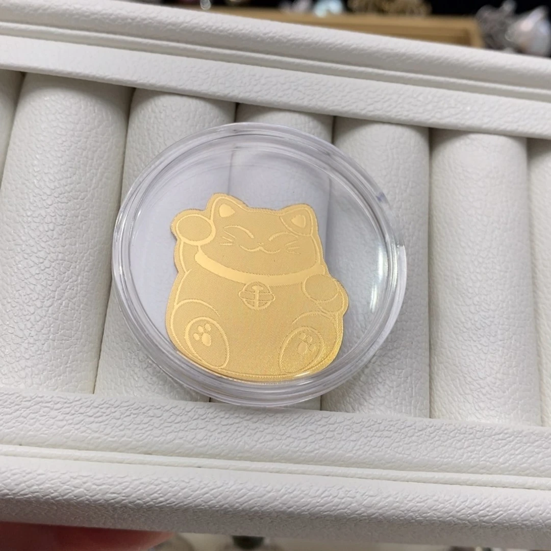 淡水珍珠戒指银S925镶嵌渺*猫猫
