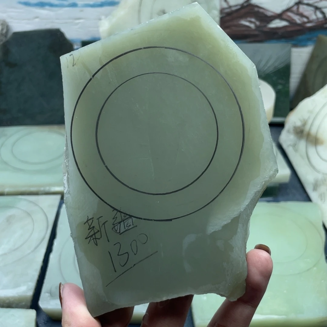 x***i和田玉未镶嵌手镯