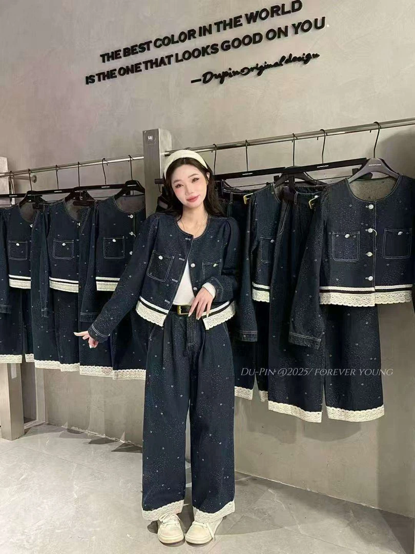 〖蕙子严选〗HXJ 802新款时尚牛仔套装