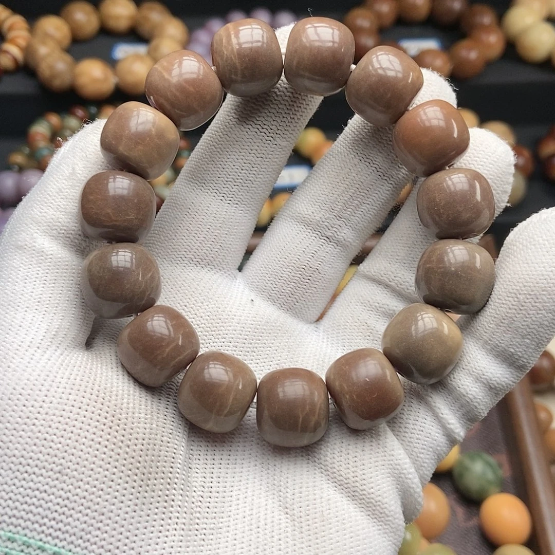 吊坠菩提根/象牙果瑕疵16mm老料咖